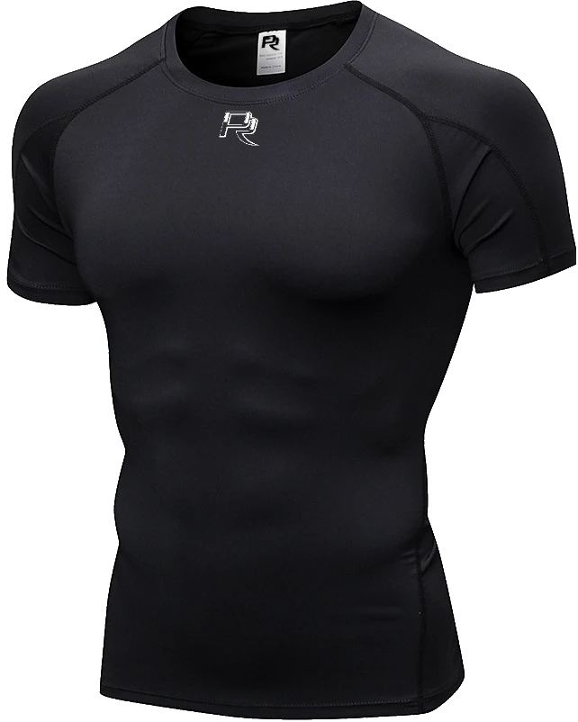 Compression Short Sleeve "SLF" Black